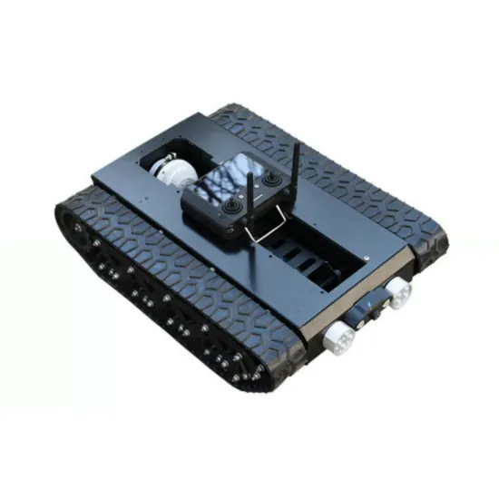 ZDDP-XJJQ-80 Electric Remote Control All-Terrain Inspection and Fire-Fighting Robot Rubber Track Chassis