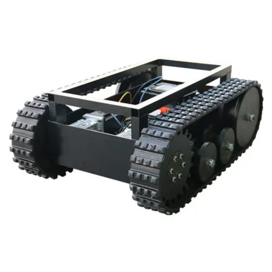 ZDDP-MZDX-100 rubber track chassis can remotely control underwater pipeline inspection for all terrain walking
