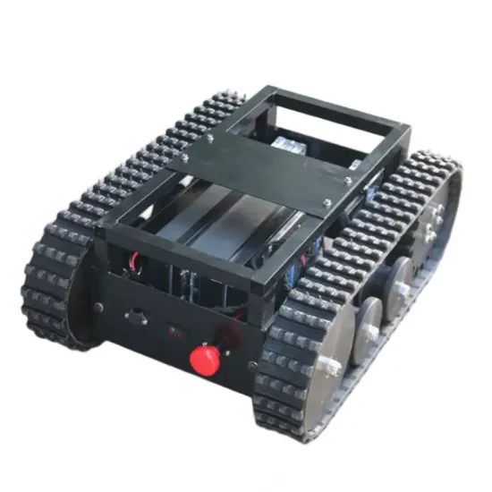 ZDDP-MZDX-100 rubber track chassis can remotely control underwater pipeline inspection for all terrain walking