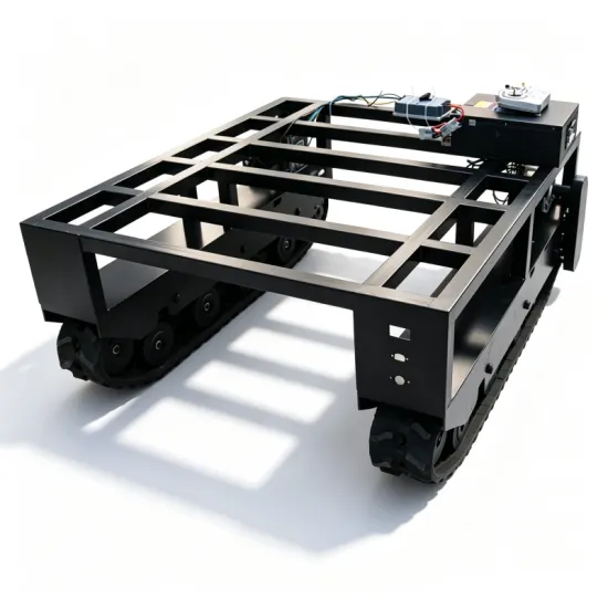 ZDDP-LMDP-180 Electric Gantry-Style All-Terrain Orchard Picking Robot Rubber Track Chassis