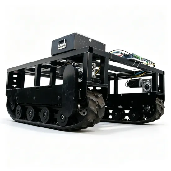 ZDDP-LMDP-180 Electric Gantry-Style All-Terrain Orchard Picking Robot Rubber Track Chassis