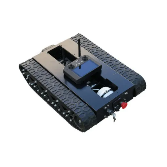 ZDDP-XJJQ-80 Electric Remote Control All-Terrain Inspection and Fire-Fighting Robot Rubber Track Chassis