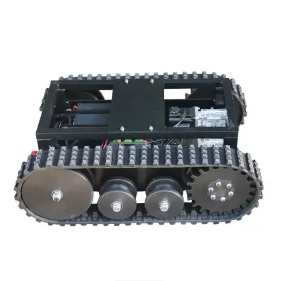 ZDDP-MZDX-100 rubber track chassis can remotely control underwater pipeline inspection for all terrain walking