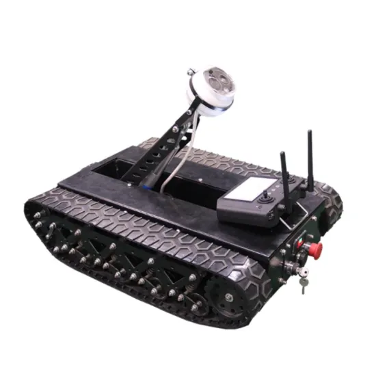 ZDDP-XJJQ-80 Electric Remote Control All-Terrain Inspection and Fire-Fighting Robot Rubber Track Chassis