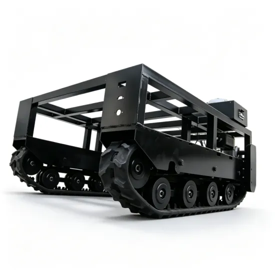 ZDDP-LMDP-180 Electric Gantry-Style All-Terrain Orchard Picking Robot Rubber Track Chassis