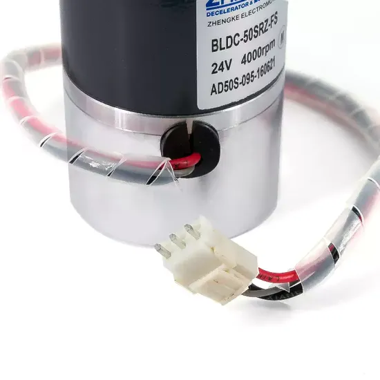 Recommended: ZHENGK BLDC-50SRZ-FS Brushless DC Motor with Constant Speed ​​Control and Built-in Driver (12V/24V)