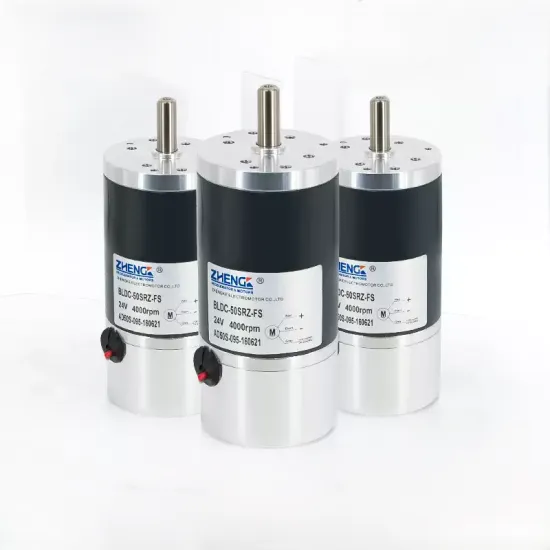Recommended: ZHENGK BLDC-50SRZ-FS Brushless DC Motor with Constant Speed ​​Control and Built-in Driver (12V/24V)
