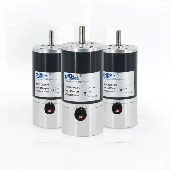 ZHENGK BLDC-45SRZ-FS Brushless DC Motor with Constant Speed ​​Control and Built-in Driver (12V/24V)