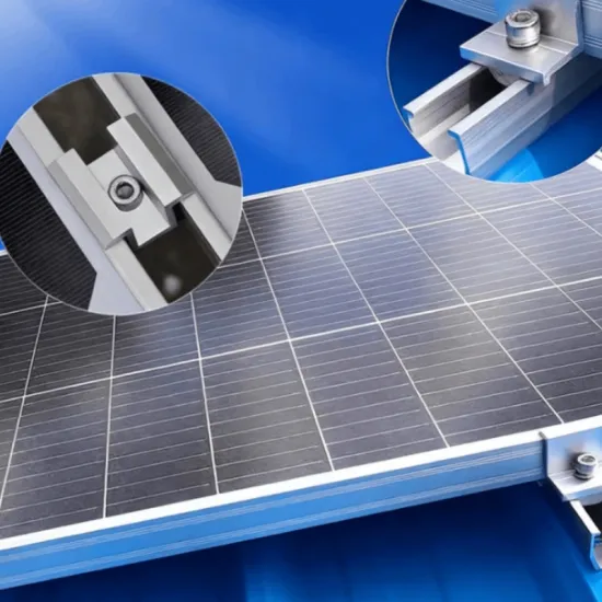 585W-735W Solar Panel Mounting Bracket Kit, For Roof & Ground Installation, with Rails & Clamps