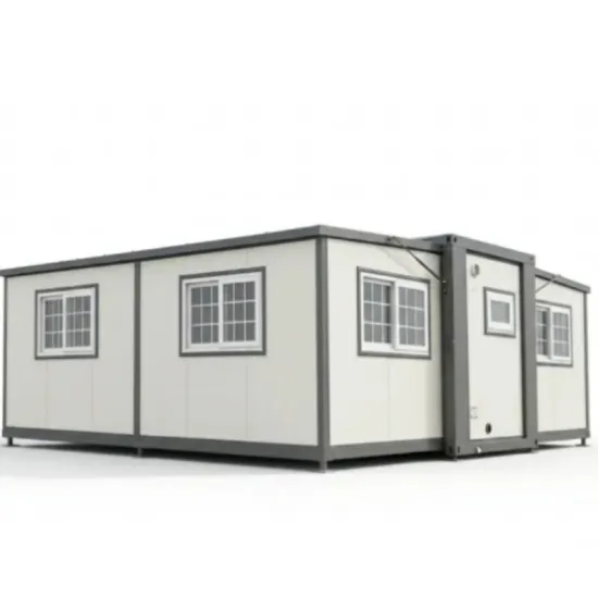 Autonomous Robot Docking & Charging Hub - Expandable Container Shelter