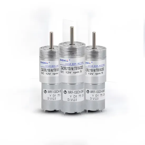 12V 5 RPM Ink Fountain Motor (Model ZGA20RU 1100i) for Printing Presses – Domestic-Made (Zhengke) – In Stock