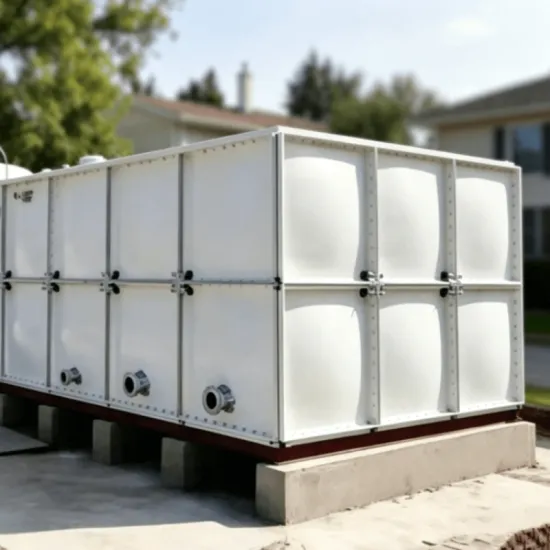 SMC GRP Modular FRP Fiberglass Water Storage Tank for Project Water Supply