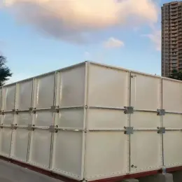 SMC GRP Modular FRP Fiberglass Water Storage Tank for Project Water Supply