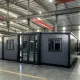 Autonomous Robot Docking & Charging Hub - Expandable Container Shelter