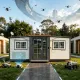 Autonomous Robot Docking & Charging Hub - Expandable Container Shelter