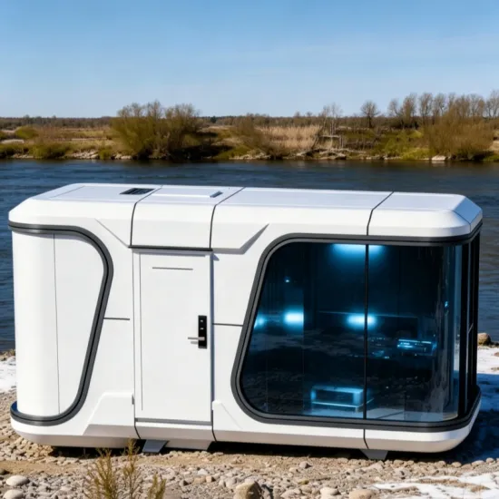 SP-19 Space Capsule Cabin | Unmanned Robot Base Station