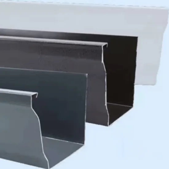 AG-5.5K Aluminum Roof Rainwater Gutter | Overflow-Proof for Properties