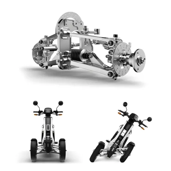 ERR-2 3000W High Performance Electric Tilting Trike 72V Lithium Battery Long Range Outdoor Three Wheel Vehicle