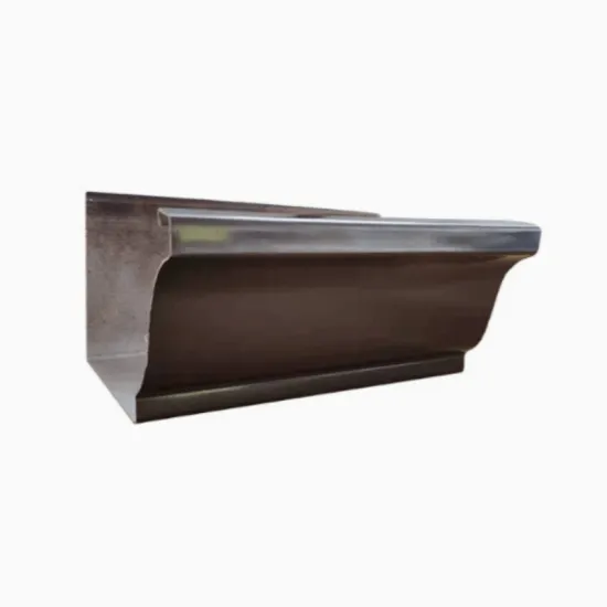 AG-5.5K Aluminum Roof Rainwater Gutter | Overflow-Proof for Properties