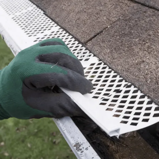AG-5.5K Aluminum Roof Rainwater Gutter | Overflow-Proof for Properties
