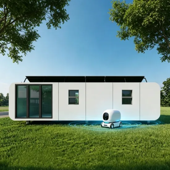 AP-38 Off-Grid Modular Cabin | Apple Capsule House for Robot & Remote Monitoring Station