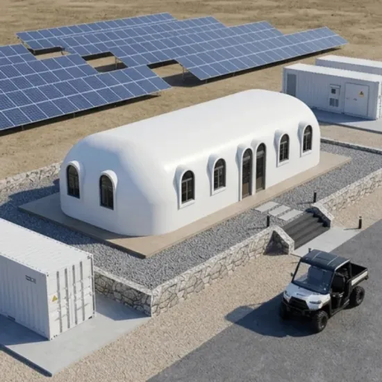 EPS Modular Prefabricated Dome Station for Robotic Off-Grid Infrastructure