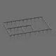 Modular Helical Screw Ground Anchor for Outdoor Foundation