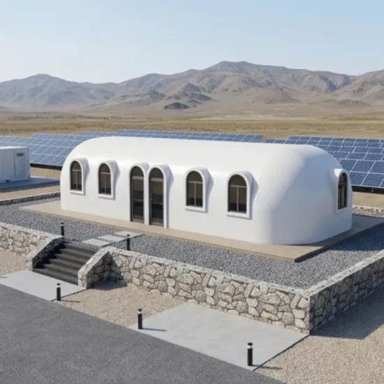 EPS Modular Prefabricated Dome Station for Robotic Off-Grid Infrastructure