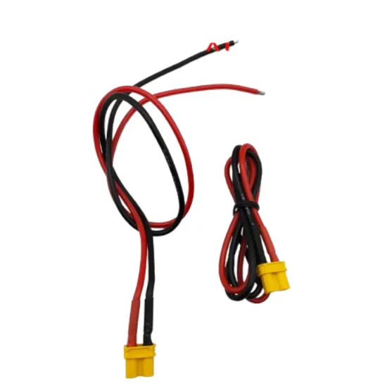 Specialized cables for robot joint module motors: power, serial, slip ring, and communication cables.
