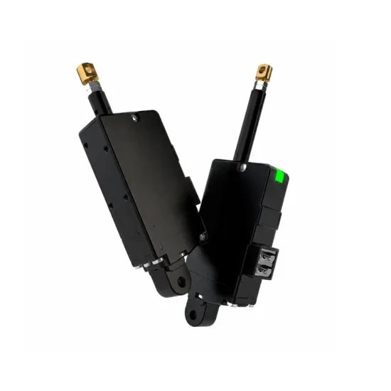 Mini Servo Electric Cylinder Linear Actuator 12lbf Force Control High Precision Built-in Drive