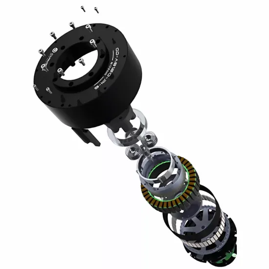 Explosion-proof joint motor; high-torque, integrated hollow-shaft servo drive module for humanoid robot joints.
