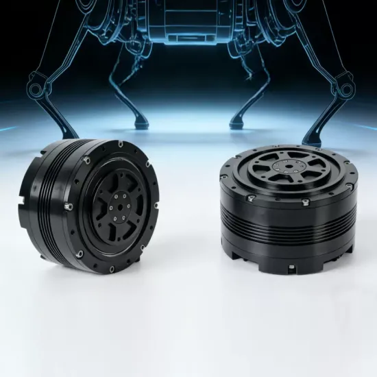 Explosion-proof joint motor; high-torque, integrated hollow-shaft servo drive module for humanoid robot joints.