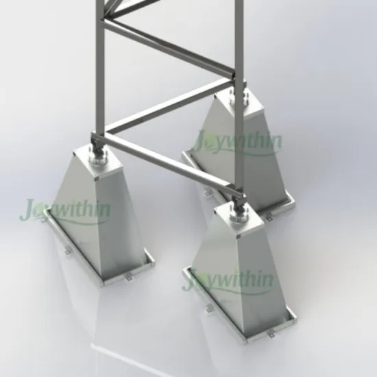 GP-0.5 Modular Ground Pier, Gravity Ballasted Foundation for Solar & Container Base