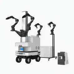 AgileX Cobot Magic Split type Aloha Lifting Robot Arm Body Intelligent Data Collection and Research Platform