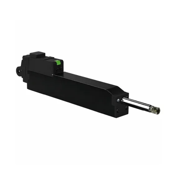 Mini Servo Electric Cylinder Linear Actuator 12lbf Force Control High Precision Built-in Drive