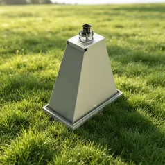 GP-0.5 Modular Ground Pier, Gravity Ballasted Foundation for Solar & Container Base
