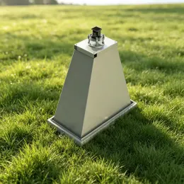GP-0.5 Modular Ground Pier, Gravity Ballasted Foundation for Solar & Container Base