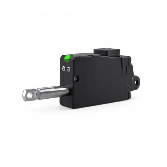 Mini Servo Electric Cylinder Linear Actuator 12lbf Force Control High Precision Built-in Drive