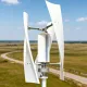 X-Type Vertical Axis Wind Turbine | Low Start Speed Micro Wind Generator for Off-grid Project