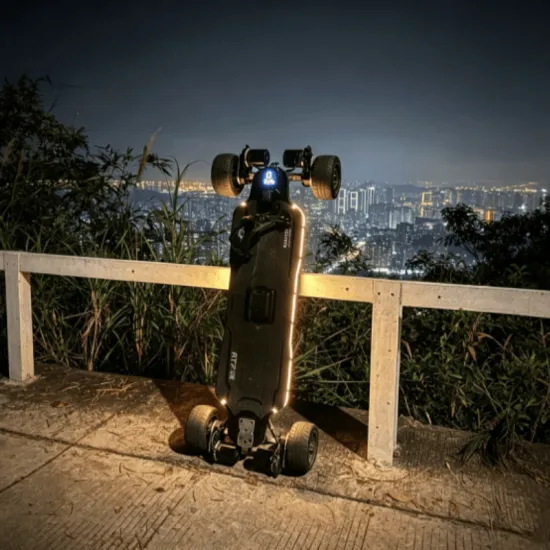 ESK-1 100 km Range · All-Terrain 4WD | Electric Off-Road Skateboard