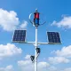Q-Type Vertical Axis Home Wind Turbine | Low Start-Up Speed for Off-Grid Residential Power