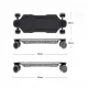 ESK-3 All-Terrain Electric Skateboard, 1-Hour Fast Charging