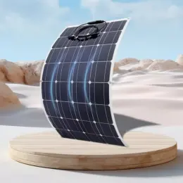 50W–200W Curved Surface Flexible Solar Modules for RV, Marine & Off-grid Projects