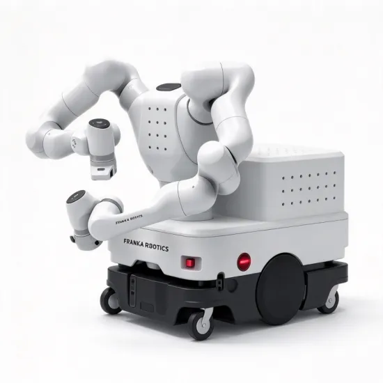 Franka Research 3 Dual arm Robot Seven axis Force Sensing ROS Mechanical Arm Force Control Collaborative Robot