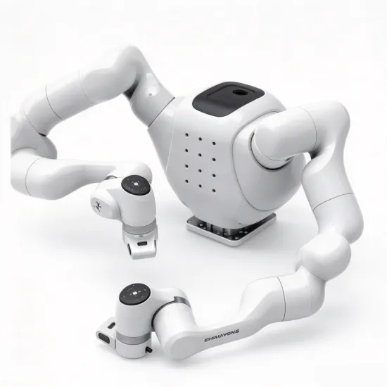 Franka Research 3 Dual arm Robot Seven axis Force Sensing ROS Mechanical Arm Force Control Collaborative Robot
