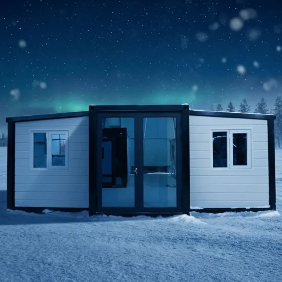 Expandable Container House for Robot Remote Station