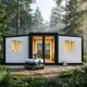 Expandable Container House for Robot Remote Station
