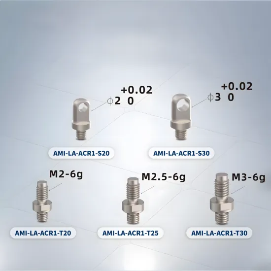 Mechanical Parts: Octagonal connectors, push-rod connectors, rod-end connectors (spherical rod ends).