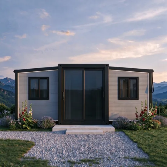 Expandable Container House for Robot Remote Station