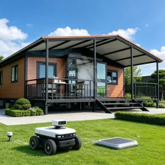 20ft Expandable Prefab Home with Full Roof, for Commercial & Field Projects